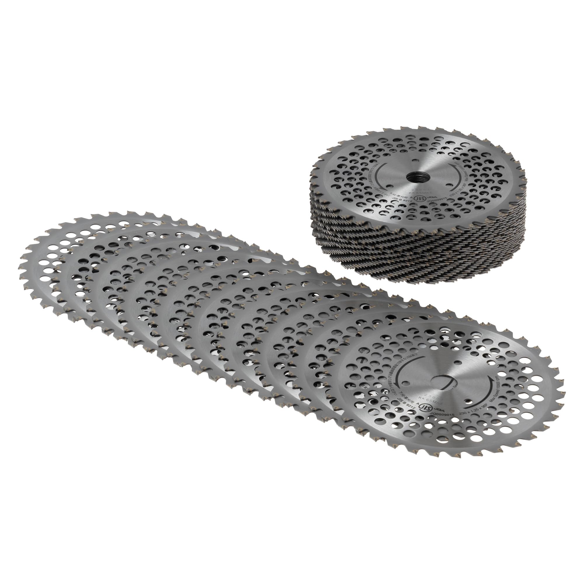 チップソー230X36 50枚 高品質なチップソー 刈払機 草刈機 36枚刃 50枚セット 230mm 替